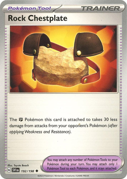 Rock Chestplate - SV01: Scarlet & Violet Base Set (SVI)