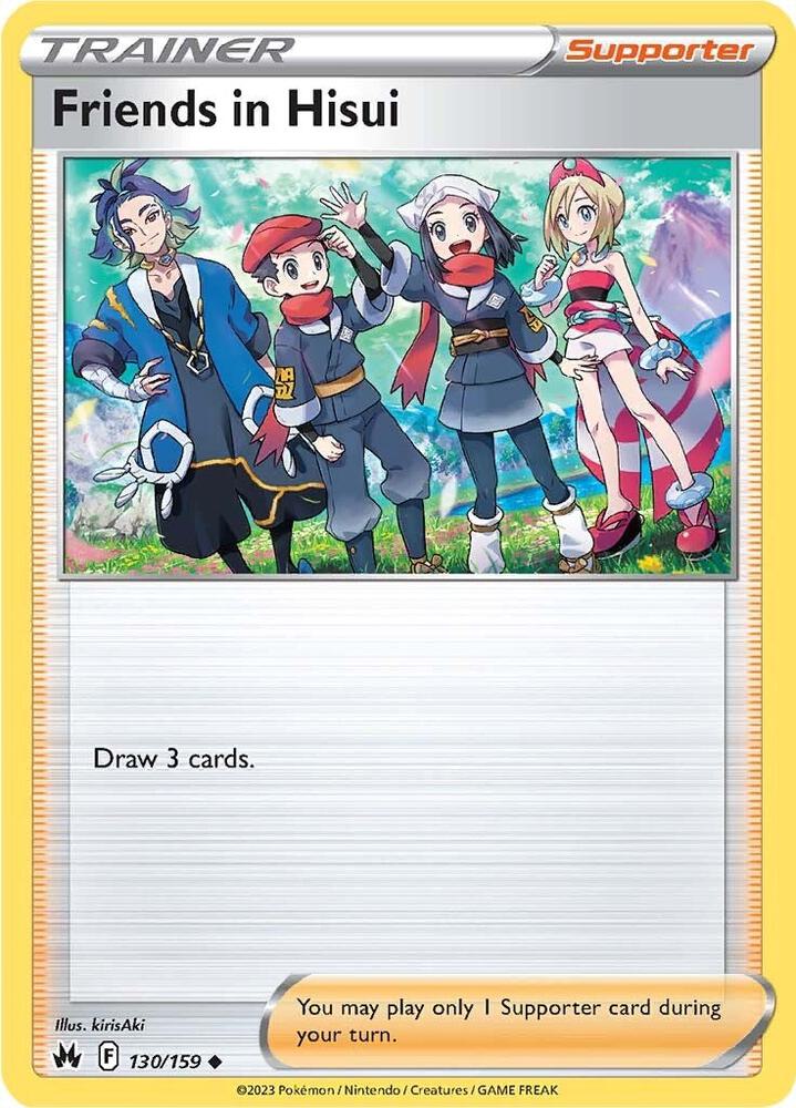 Friends in Hisui - SWSH: Crown Zenith (CRZ)