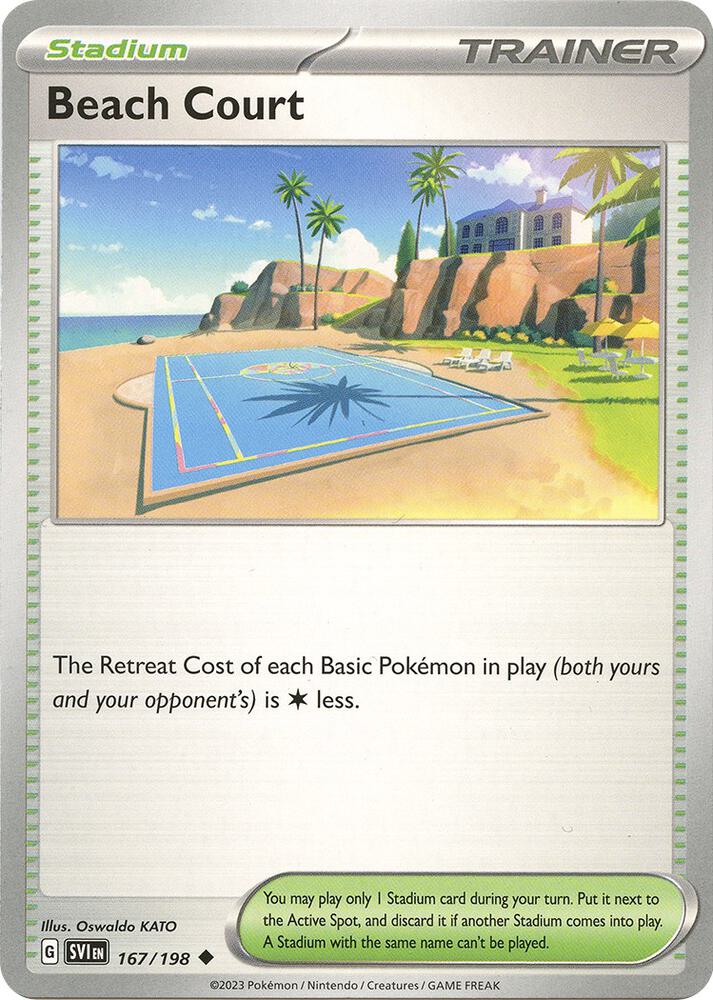 Beach Court - SV01: Scarlet & Violet Base Set (SVI)