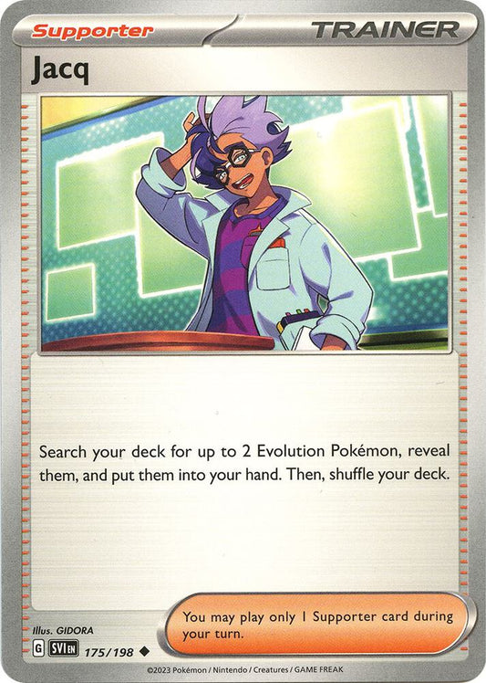 Jacq - 175/198 - SV01: Scarlet & Violet Base Set (SVI)