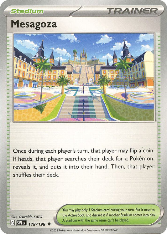 Mesagoza - 178/198 - SV01: Scarlet & Violet Base Set (SVI)