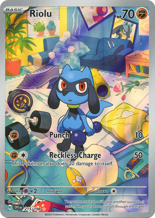Riolu - 215/198 - SV01: Scarlet & Violet Base Set (SV1)