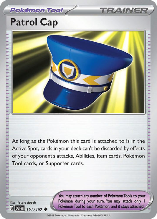 Patrol Cap - SV03: Obsidian Flames (OBF)