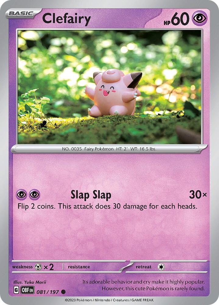 Clefairy - SV03: Obsidian Flames (OBF)