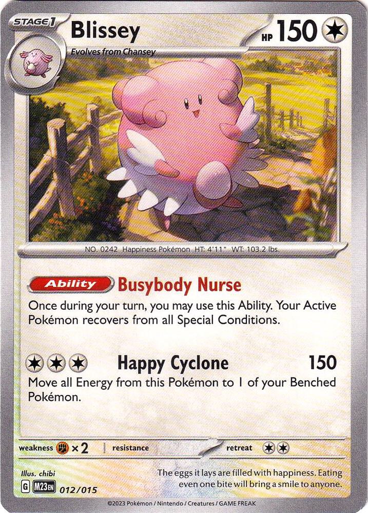 Blissey - McDonald's Promos 2023 (M23)