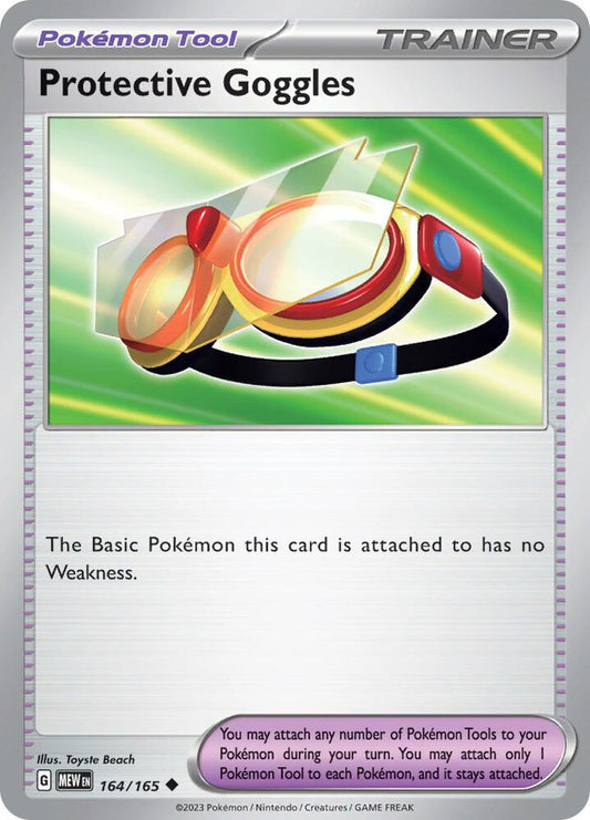 Protective Goggles - SV: Scarlet & Violet 151 (MEW)