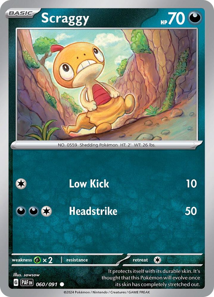 Scraggy - SV: Paldean Fates (PAF)