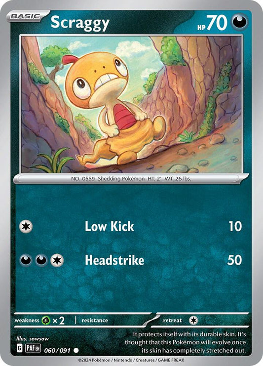 Scraggy - SV: Paldean Fates (PAF)