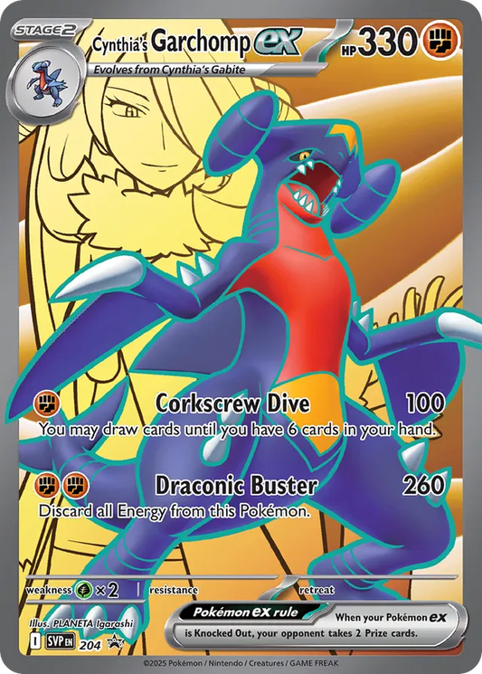 Cynthia's Garchomp ex - SV: Scarlet & Violet Promo Cards (SVP)
