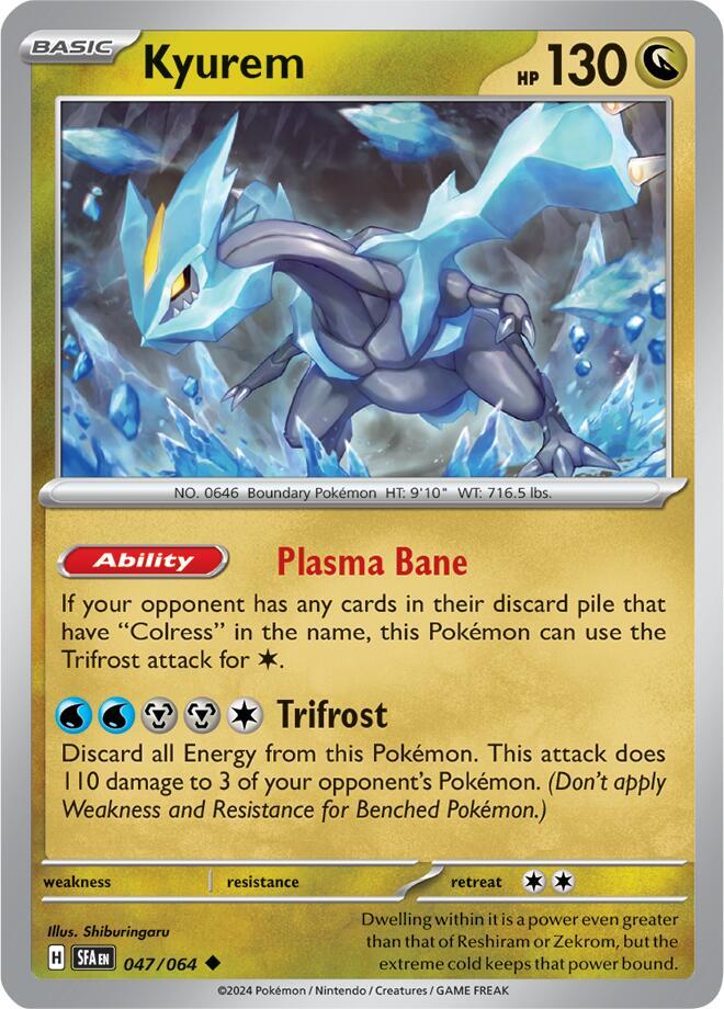 Kyurem - SV: Shrouded Fable (SFA)