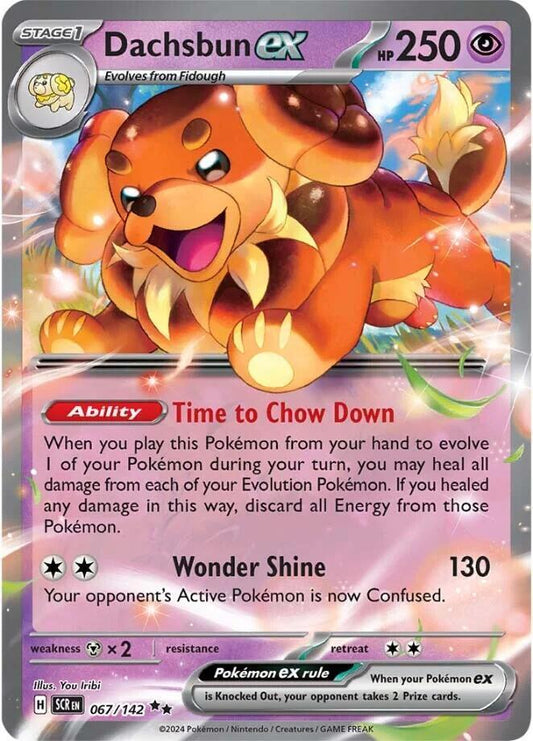 Dachsbun ex - 067/142 - SV07: Stellar Crown (SCR)