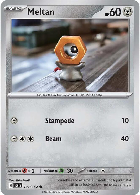 Meltan - 102/142 - SV07: Stellar Crown (SCR)
