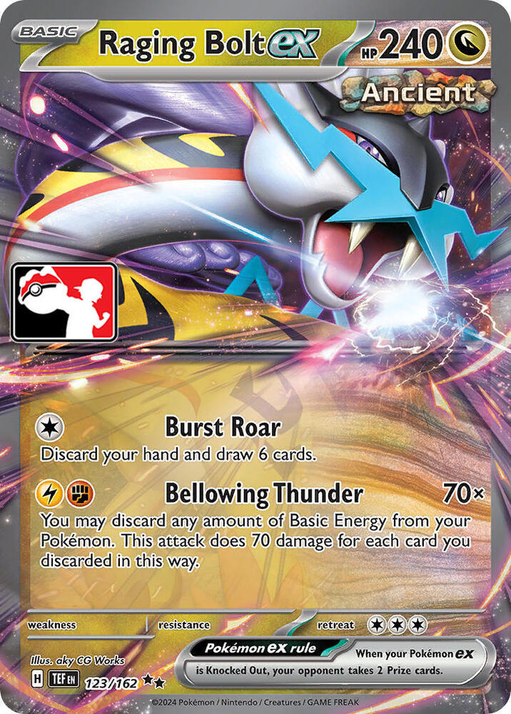 Raging Bolt ex - 123/162 - SV05: Temporal Forces (TEF)