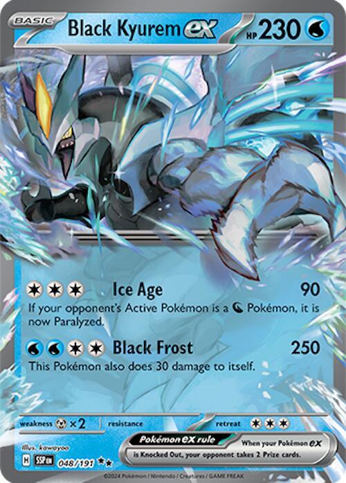 Black Kyurem ex - 048/191 - SV08: Surging Sparks (SSP)