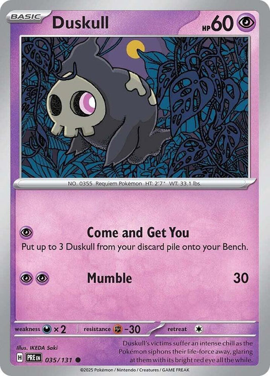 Duskull - SV: Prismatic Evolutions (PRE)