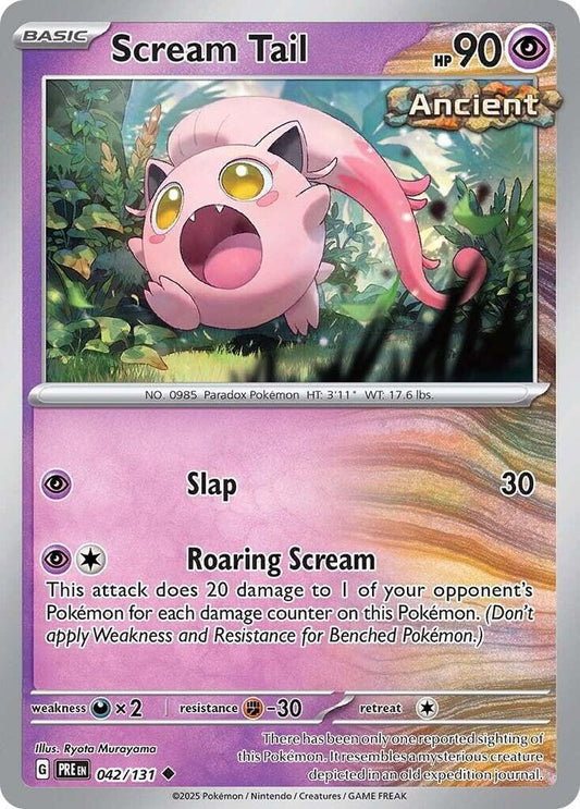 Scream Tail - SV: Prismatic Evolutions (PRE)