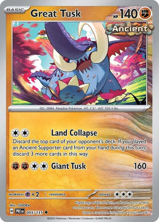 Great Tusk - SV: Prismatic Evolutions (PRE)
