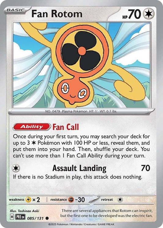 Fan Rotom - SV: Prismatic Evolutions (PRE)
