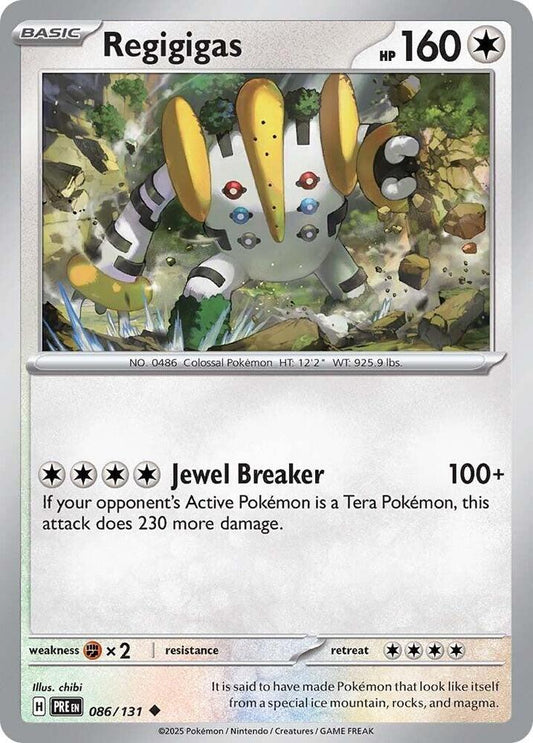 Regigigas - SV: Prismatic Evolutions (PRE)