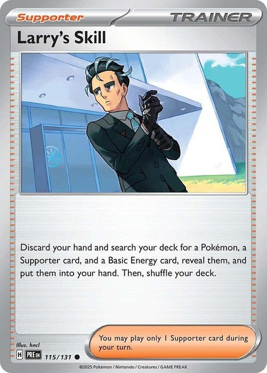 Larry's Skill - 115/131 - SV: Prismatic Evolutions (PRE)
