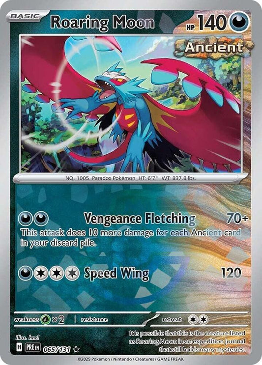Roaring Moon (Master Ball Pattern) - SV: Prismatic Evolutions (PRE)