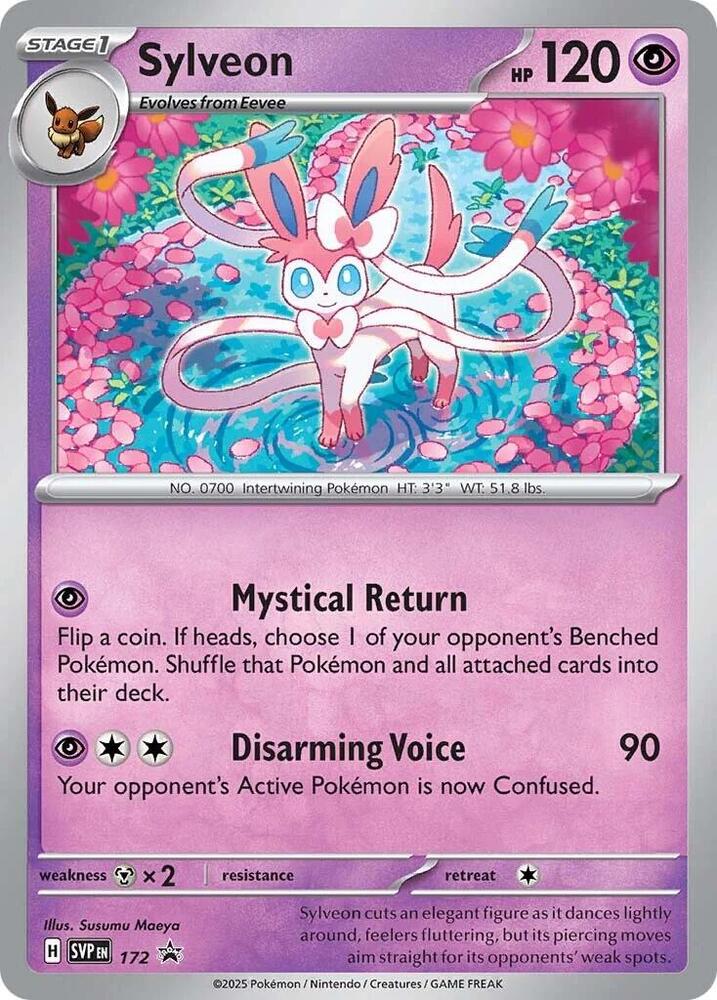 Sylveon - 172 (Cosmos Holo) - SV: Scarlet & Violet Promo Cards (SVP)