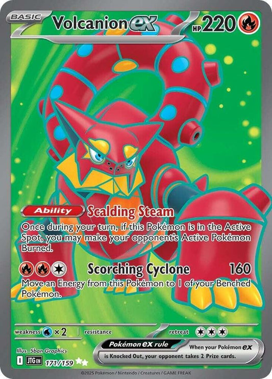Volcanion ex - 171/159 - SV09: Journey Together (SV09)