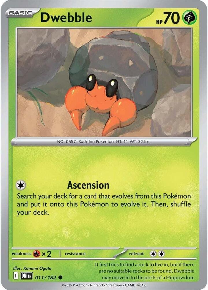 Dwebble - SV10: Destined Rivals (DRI)