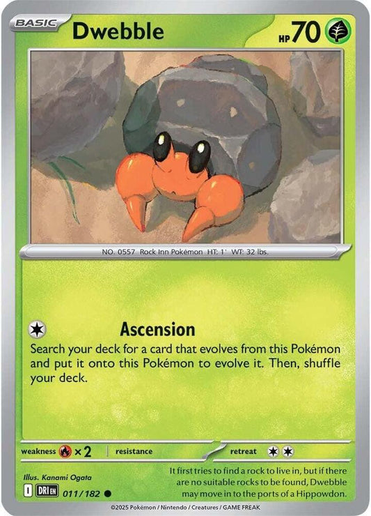 Dwebble - SV10: Destined Rivals (DRI)