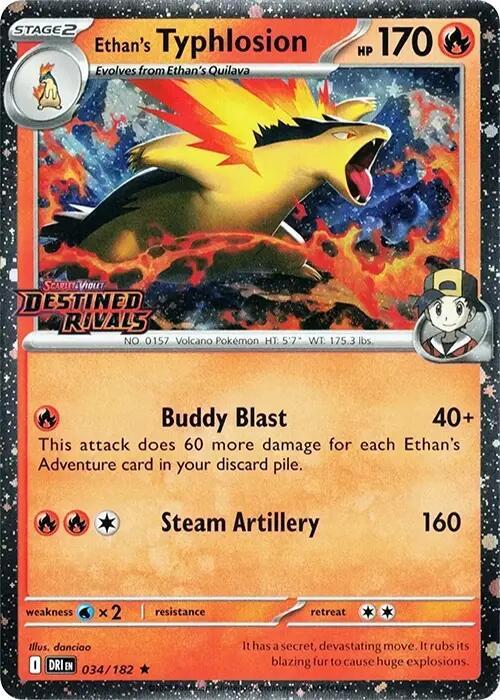 Ethan's Typhlosion (Prerelease) - Miscellaneous Cards & Products (MCAP)