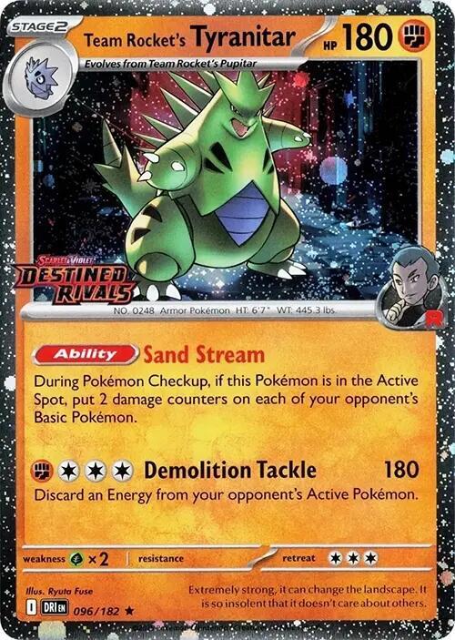 Team Rocket's Tyranitar (Prerelease) - Miscellaneous Cards & Products (MCAP)