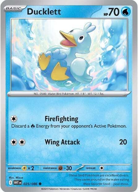 Ducklett (Poke Ball Pattern) - SV: White Flare (WHT)