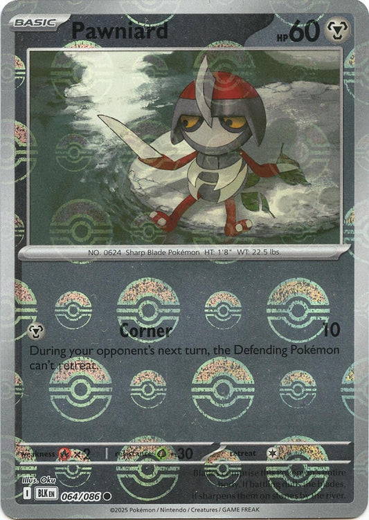 Pawniard (Poke Ball Pattern) - SV: Black Bolt (BLK)