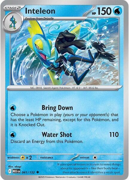 Inteleon - 041/132 - ME01: Mega Evolution (MEG)