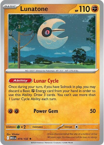 Lunatone - ME01: Mega Evolution (MEG)