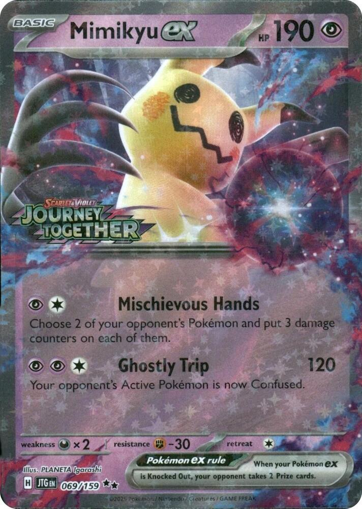 Mimikyu ex (Journey Together Stamped) - Miscellaneous Cards & Products (MCAP)