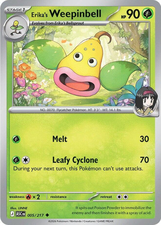 Erika's Weepinbell - ME: Ascended Heroes (ASC)