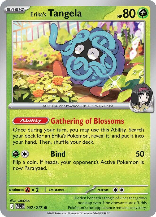 Erika's Tangela - 007/217 - ME: Ascended Heroes (ASC)