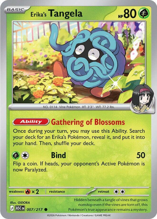Erika's Tangela - 007/217 - ME: Ascended Heroes (ASC)
