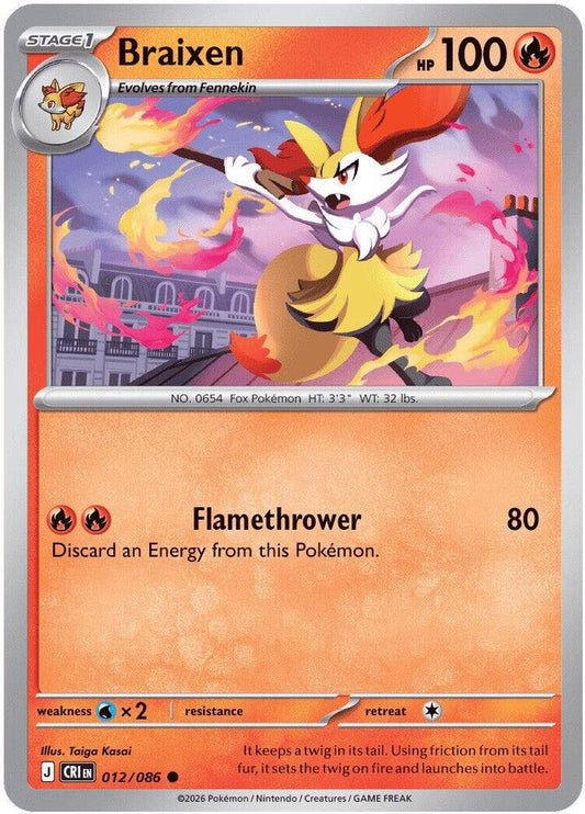 Braixen - ME04: Chaos Rising (CRI)