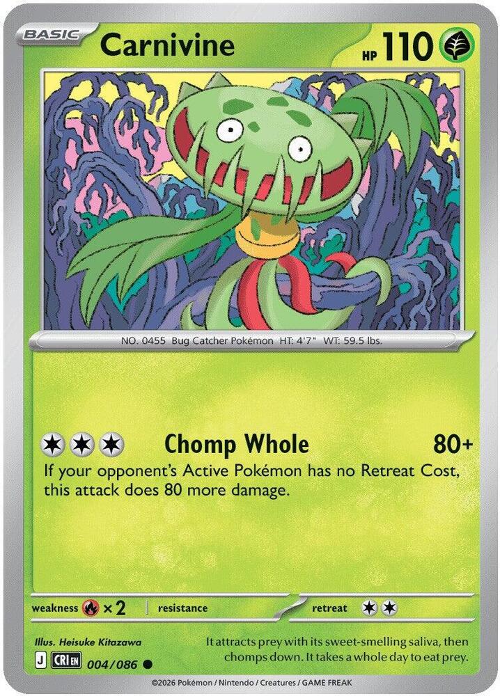 Carnivine - ME04: Chaos Rising (CRI)