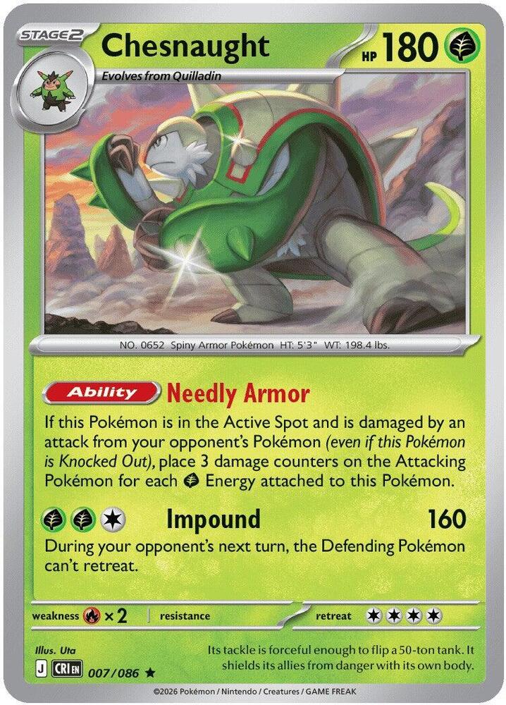 Chesnaught - ME04: Chaos Rising (CRI)