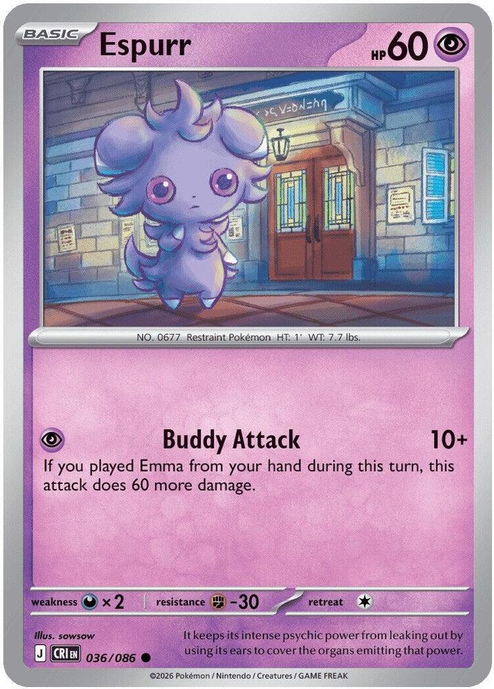Espurr - ME04: Chaos Rising (CRI)