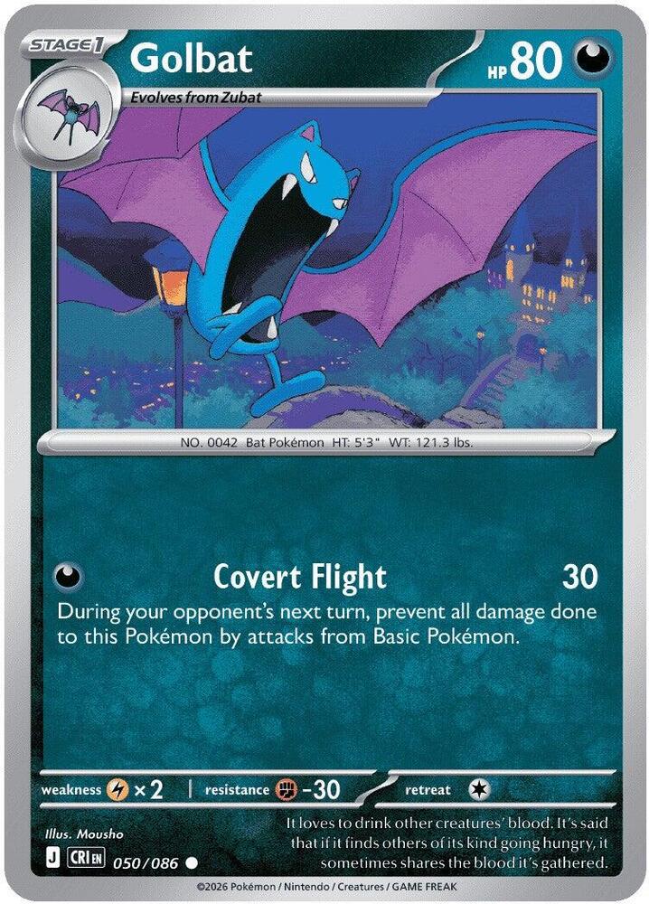 Golbat - ME04: Chaos Rising (CRI)