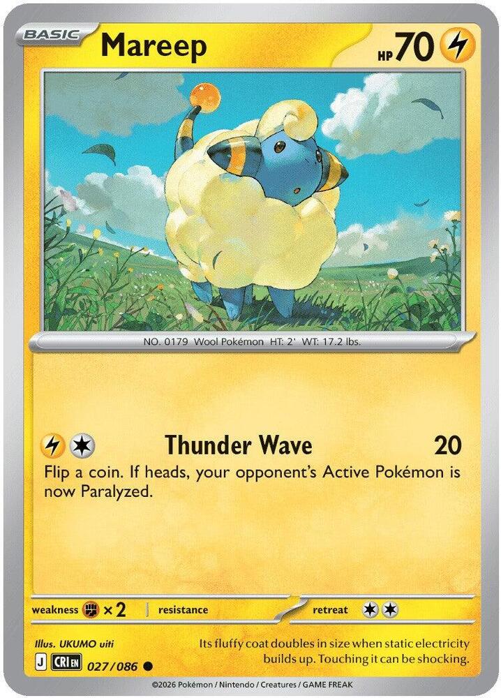 Mareep - ME04: Chaos Rising (CRI)