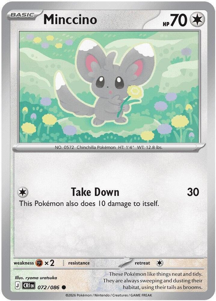 Minccino - ME04: Chaos Rising (CRI)