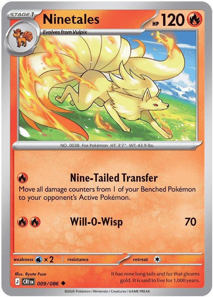 Ninetales - ME04: Chaos Rising (CRI)