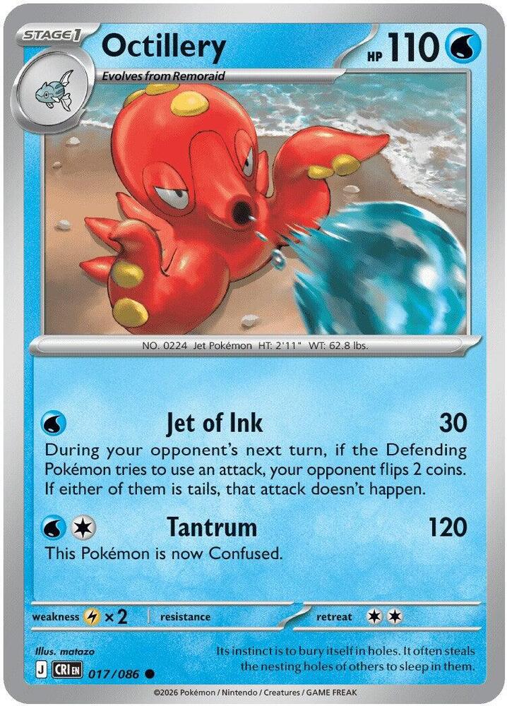 Octillery - ME04: Chaos Rising (CRI)