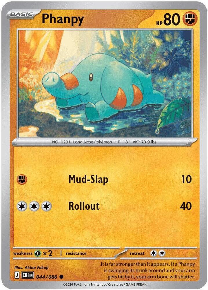 Phanpy - ME04: Chaos Rising (CRI)