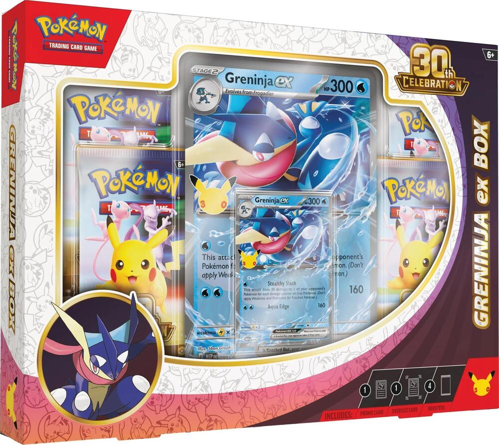 Greninja ex Box - ME: 30th Celebration (30C)